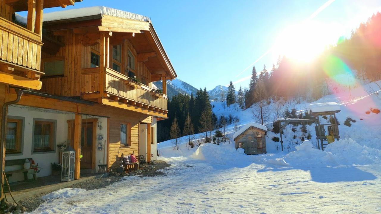 Oeko-Appartements Fallhaus Forstau  Dış mekan fotoğraf