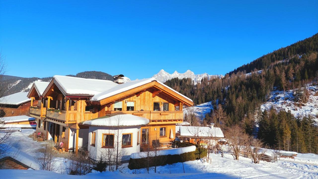 Oeko-Appartements Fallhaus Forstau  Dış mekan fotoğraf